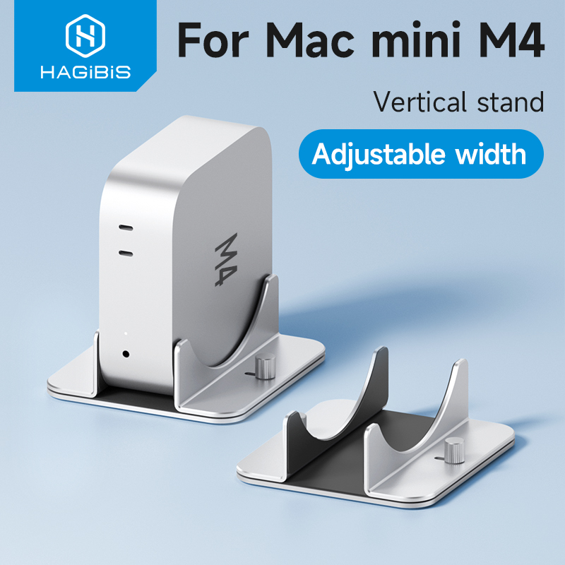 Vertical Laptop Stand - ขาตั้งแนวตั้ง Hagibis สำหรับ Mac Mini M4/M5/M6