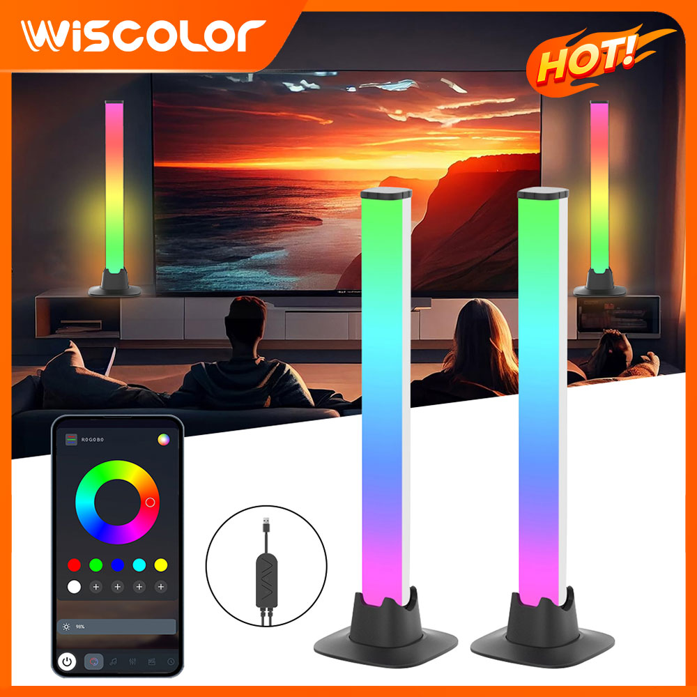 Desk Setup Youtube - ชุดไฟ LED RGB สำหรับตั้งโต๊ะ แถบไฟ LED