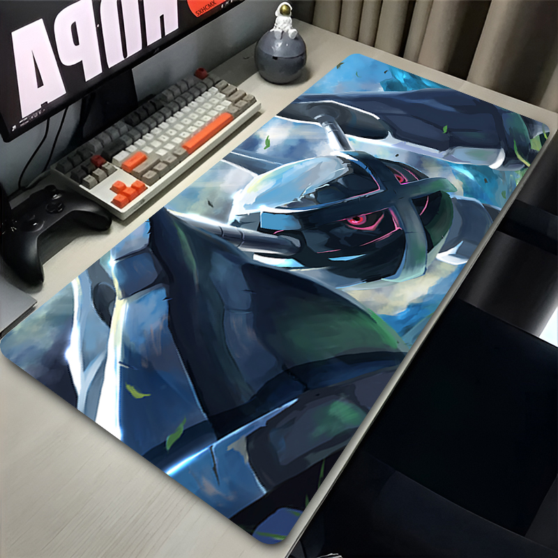 Desk Setup Rug - แผ่นรองโต๊ะคอมพิวเตอร์เกม P-pokemon Metagross ยางกันลื่นขนาดใหญ่แผ่นรองเมาส์สำหรับเล่นเกมอุปกรณ์เสริมพีซีคีย์บอร์ดตู้แผ่นรองโต๊ะ
