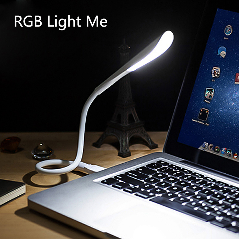 Desk Setup Laptop - ไฟ LED ขนาดเล็กไฟ USB แบบพกพาแล็ปท็อปเซ็นเซอร์สัมผัสหรี่แสงได้โคมไฟตั้งโต๊ะสำหรับแบตสำรอง PC