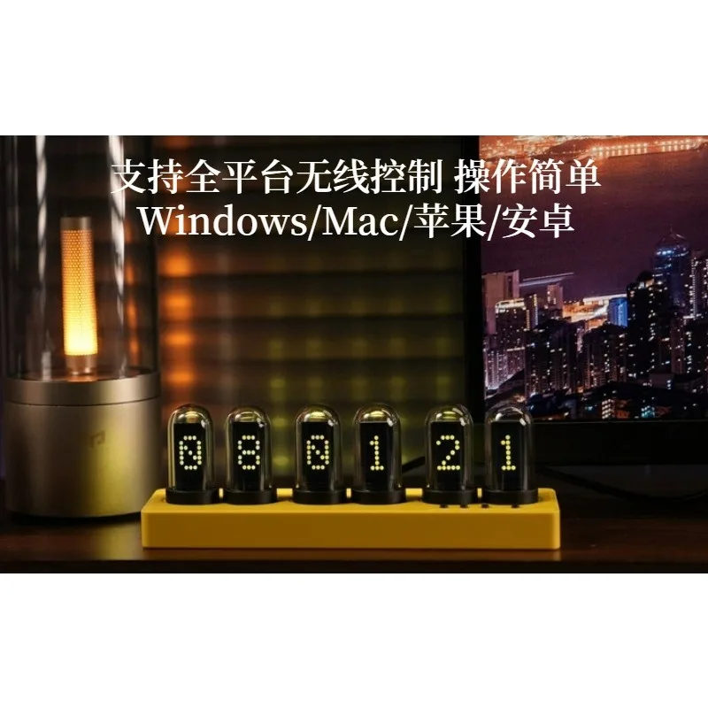 นาฬิกาปลุกหลอดนิกซีอัจฉริยะ หน - Desk Setup Youtube บทวิจารณ์และราคา