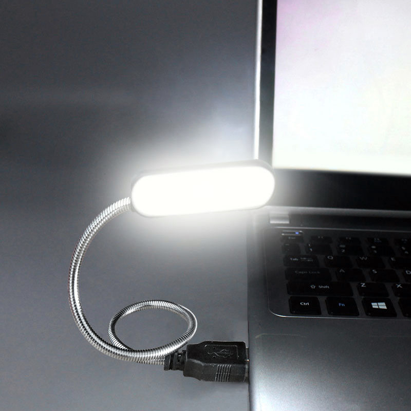 MINI 4 LED โคมไฟหนังสือแบบพกพา - Desk Setup Laptop บทวิจารณ์และราคา