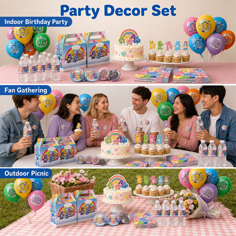 ชุดอุปกรณ์ตกแต่งงานวันเกิดธีมห - Desk Setup Background บทวิจารณ์และราคา
