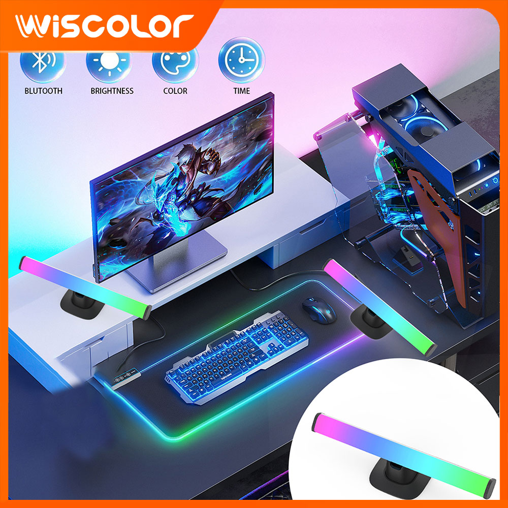 แถบไฟ LED RGB พร้อมระบบบลูทูธ  - Desk Setup Youtube บทวิจารณ์และราคา