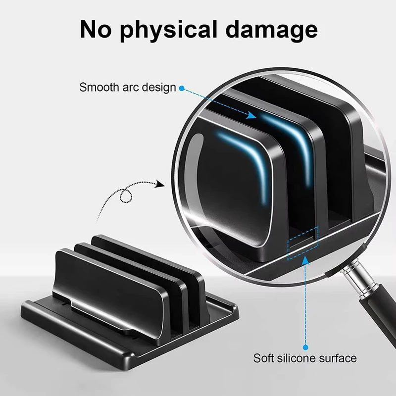 ขาตั้งแล็ปท็อปแนวตั้ง 4 in 1 ป - Vertical Laptop Stand บทวิจารณ์และราคา