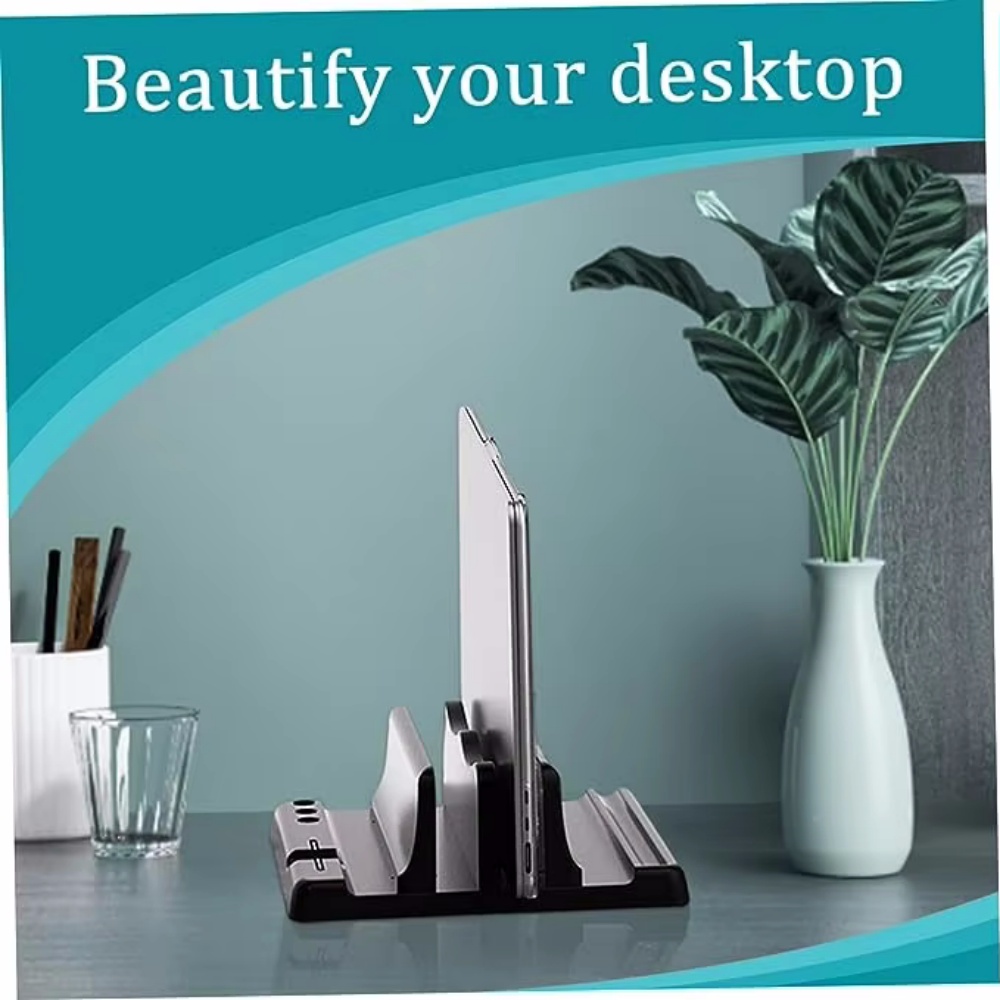 ขาตั้งแล็ปท็อปแนวตั้งแบบช่องเด - Vertical Laptop Stand บทวิจารณ์และราคา
