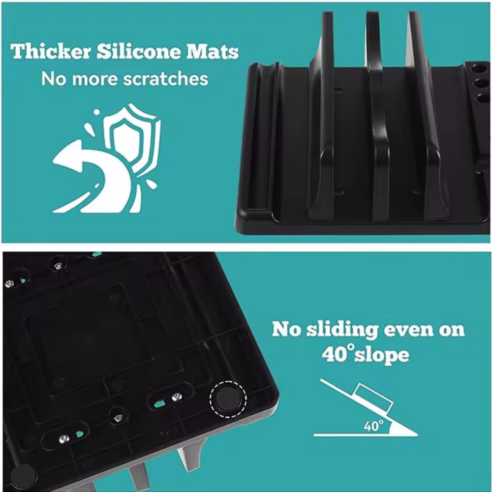 ขาตั้งแล็ปท็อปแนวตั้งแบบช่องเด - Vertical Laptop Stand บทวิจารณ์และราคา
