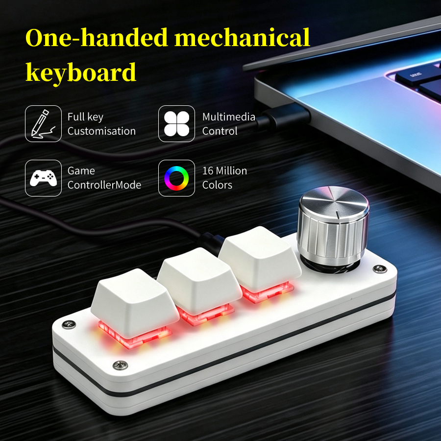 คีย์บอร์ดแมคโครแบบตั้งโปรแกรมไ - Desk Setup Programmer บทวิจารณ์และราคา
