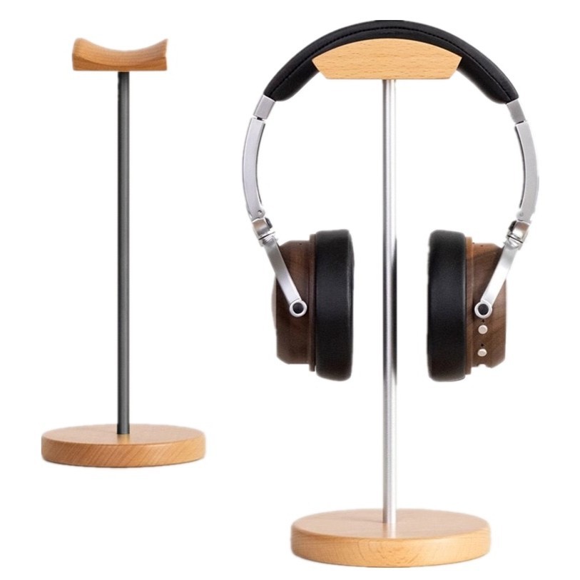ขาตั้งหูฟังไม้แบล็ควอลนัทและอะ - Desk Setup Wood บทวิจารณ์และราคา