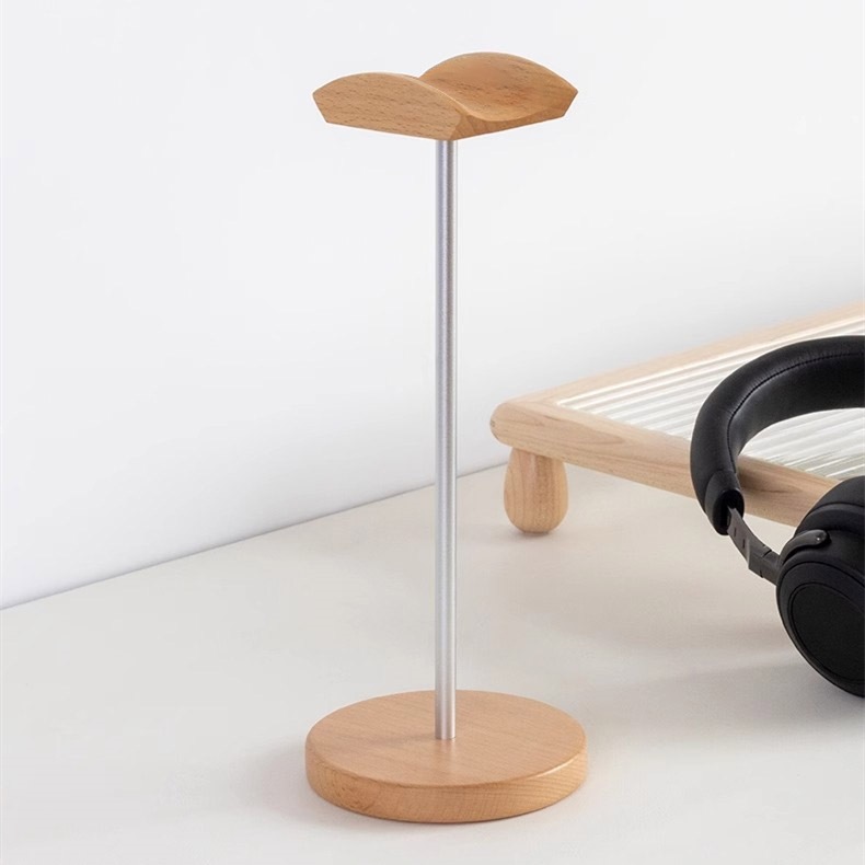 ขาตั้งหูฟังไม้แบล็ควอลนัทและอะ - Desk Setup Wood บทวิจารณ์และราคา