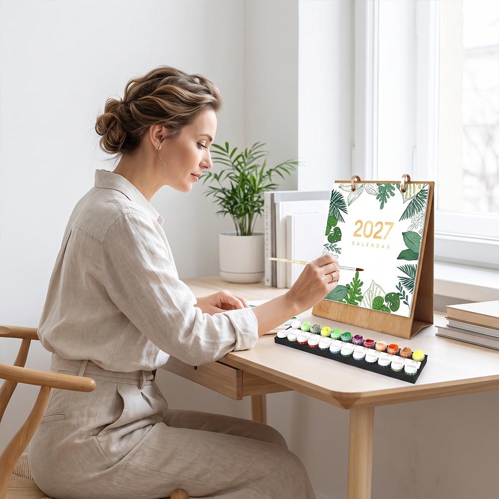ปฏิทินตั้งโต๊ะ DIY ปี 2027 พร้ - Desk Setup Wood บทวิจารณ์และราคา
