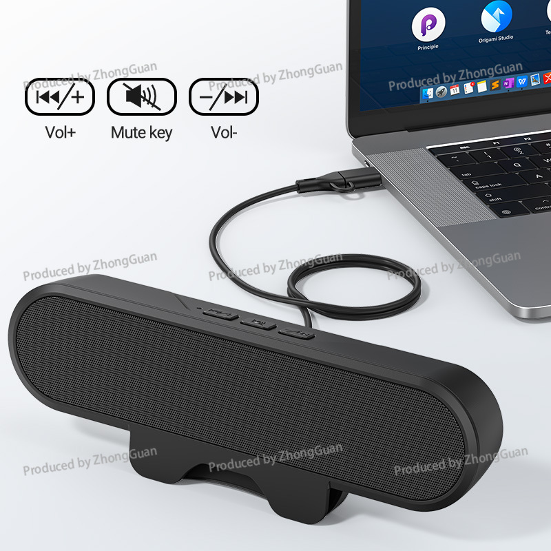 ลำโพงซาวด์บาร์แบบหนีบ Mz-630 ส - Speaker Desk Setup บทวิจารณ์และราคา