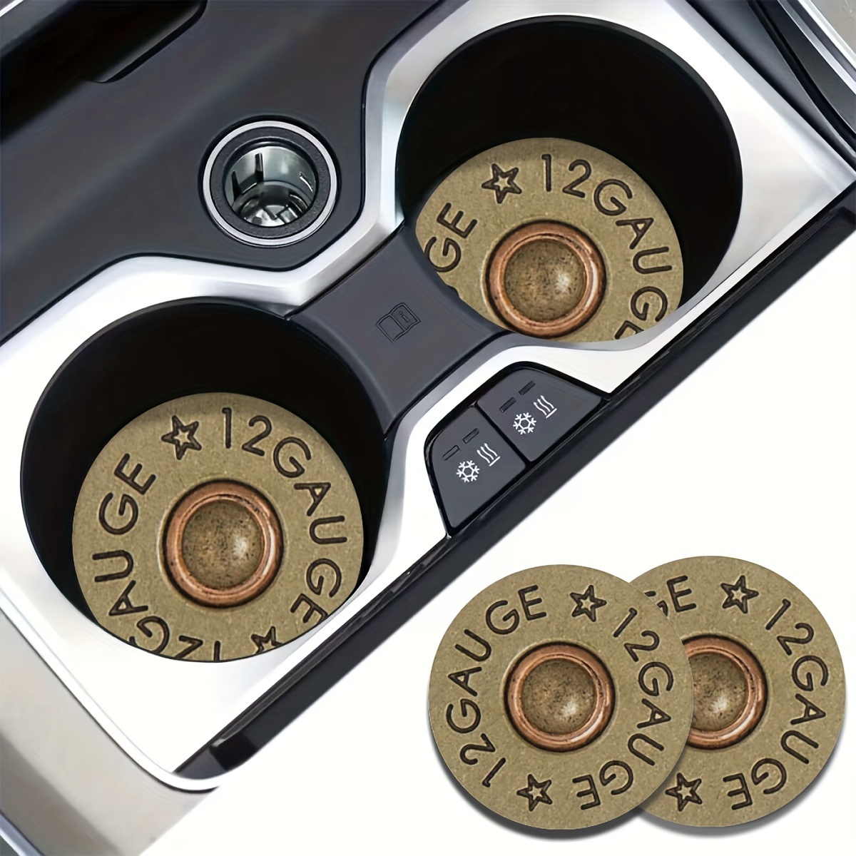 ที่รองแก้วในรถยนต์ดีไซน์กระสุน - Desk Setup Rug บทวิจารณ์และราคา