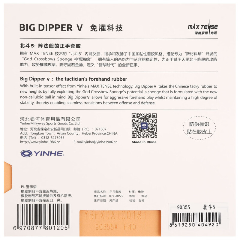 ยางปิงปอง YINHE BIG DIPPER V ย - Desk Setup Tips บทวิจารณ์และราคา