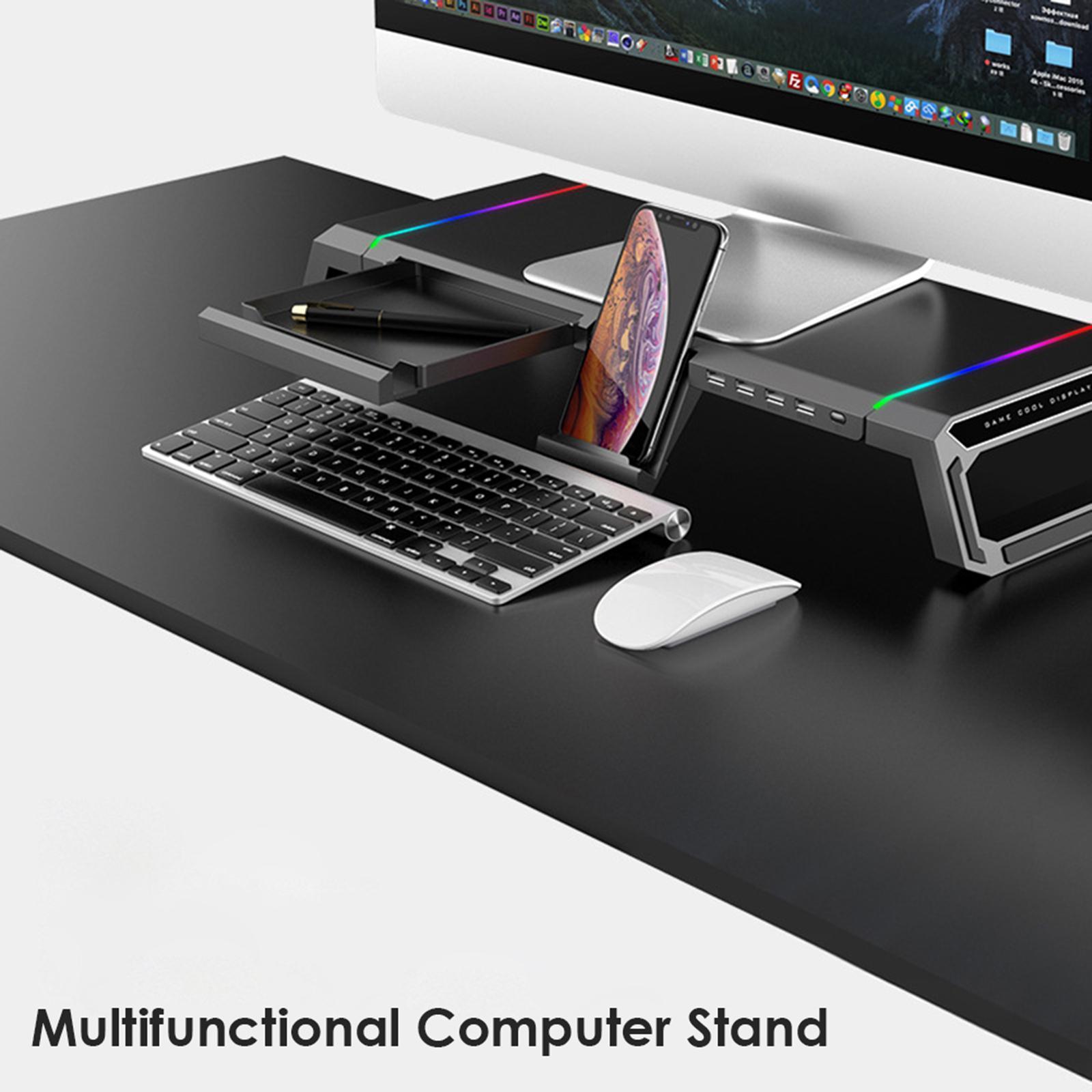 ขาตั้งจอภาพสำหรับแล็ปท็อปแบบพั - Desk Setup Monitor And Laptop บทวิจารณ์และราคา