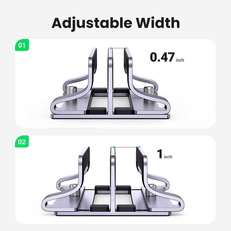 UGREEN ขาตั้งแล็ปท็อปแนวตั้งผู - Vertical Laptop Stand บทวิจารณ์และราคา