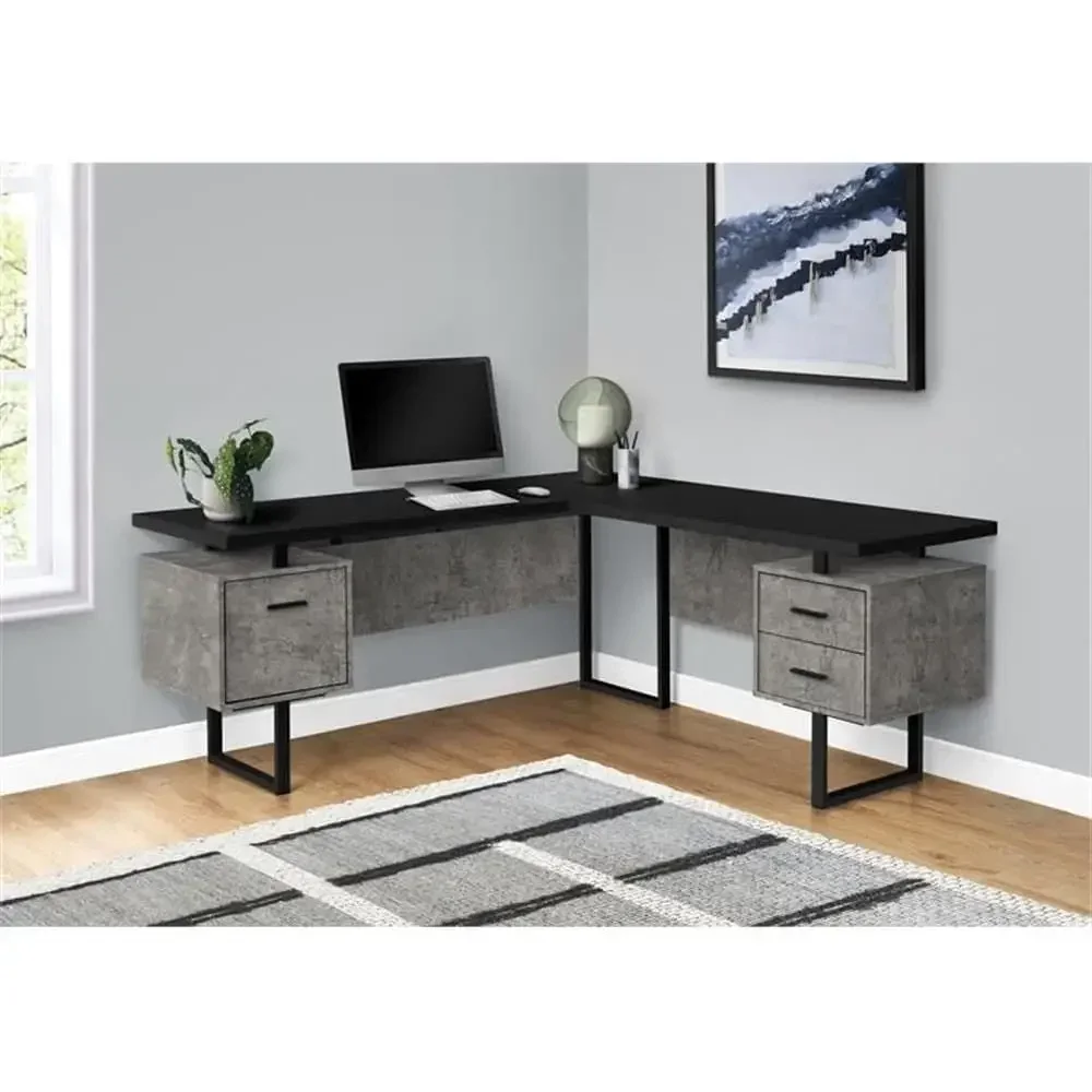 โต๊ะคอมพิวเตอร์รูปตัวแอล ขนาด  - L Shaped Desk Setup บทวิจารณ์และราคา