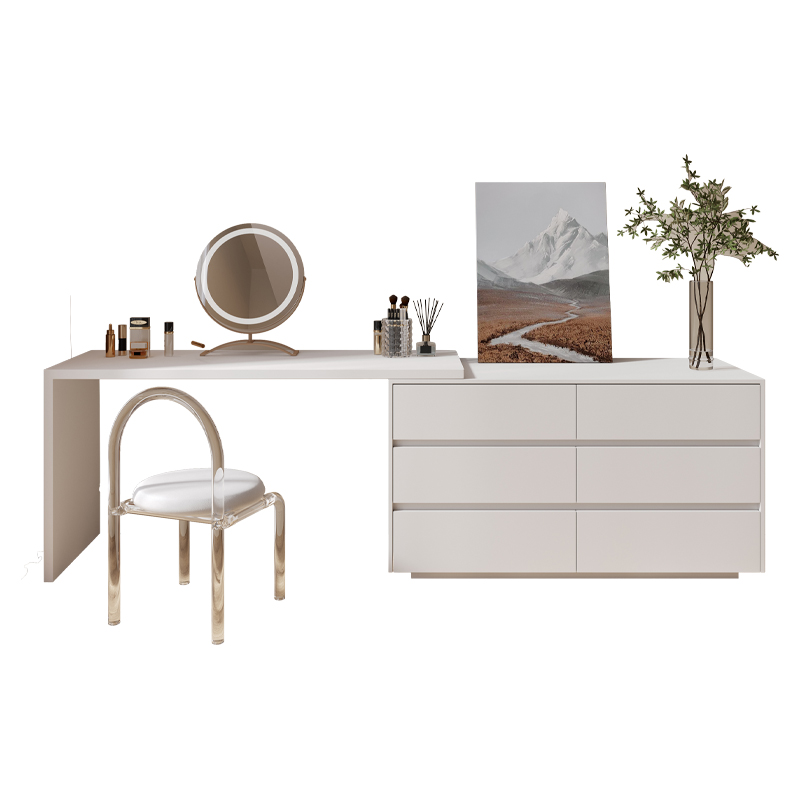 โต๊ะเครื่องแป้งอเนกประสงค์รูปต - L Shaped Desk Setup บทวิจารณ์และราคา