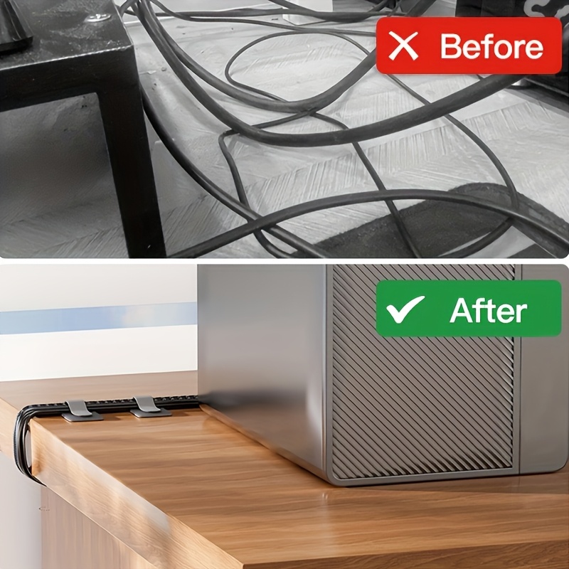 สายรัดเคเบิล สายรัดแบบใช้ซ้ำได - Desk Setup Monitor And Laptop บทวิจารณ์และราคา