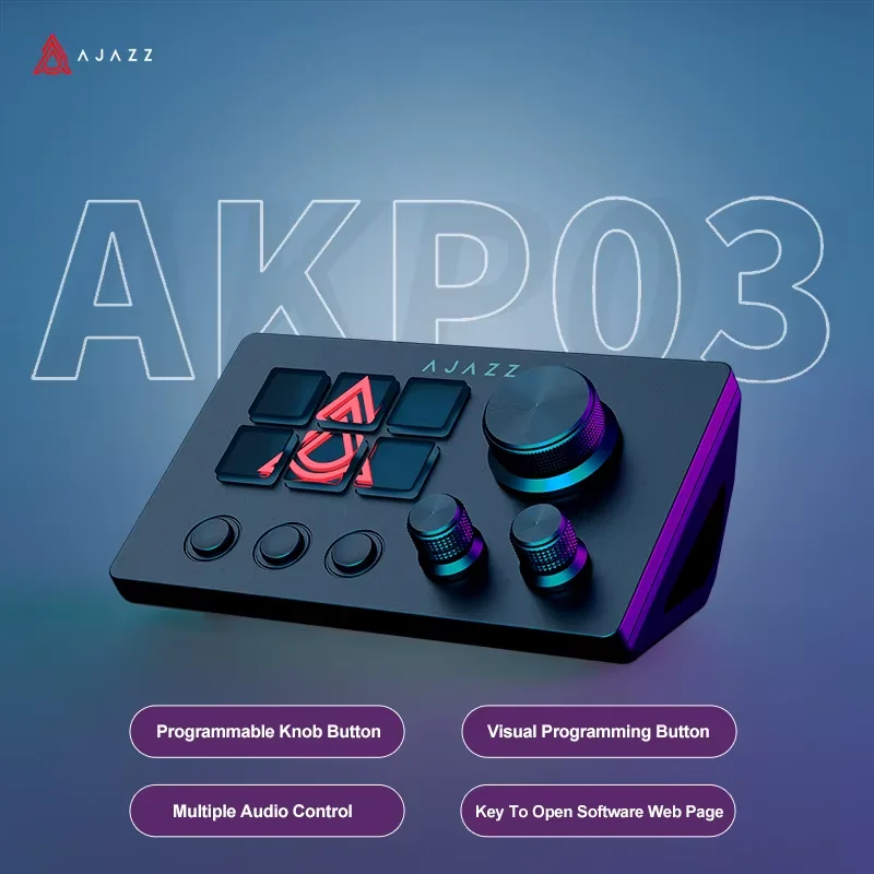 Ajazz AKP03E/153E คอนโซลควบคุม - Desk Setup Programmer บทวิจารณ์และราคา