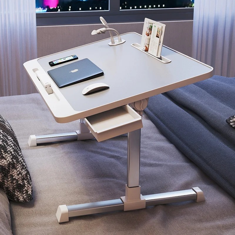 โต๊ะทำงานในห้องนอน โต๊ะคอมพิวเ - L Shaped Desk Setup บทวิจารณ์และราคา