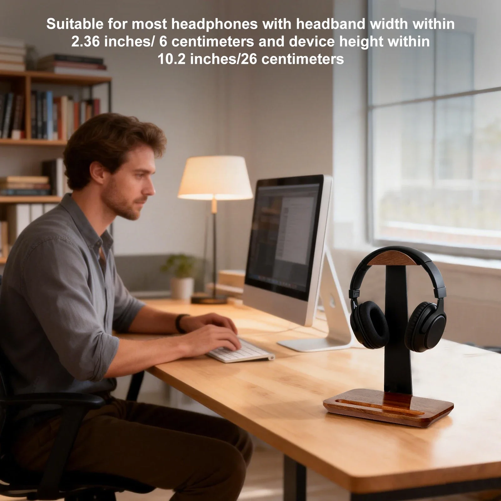 ขาตั้งหูฟังไม้เอนกประสงค์พร้อม - Desk Setup Wood บทวิจารณ์และราคา