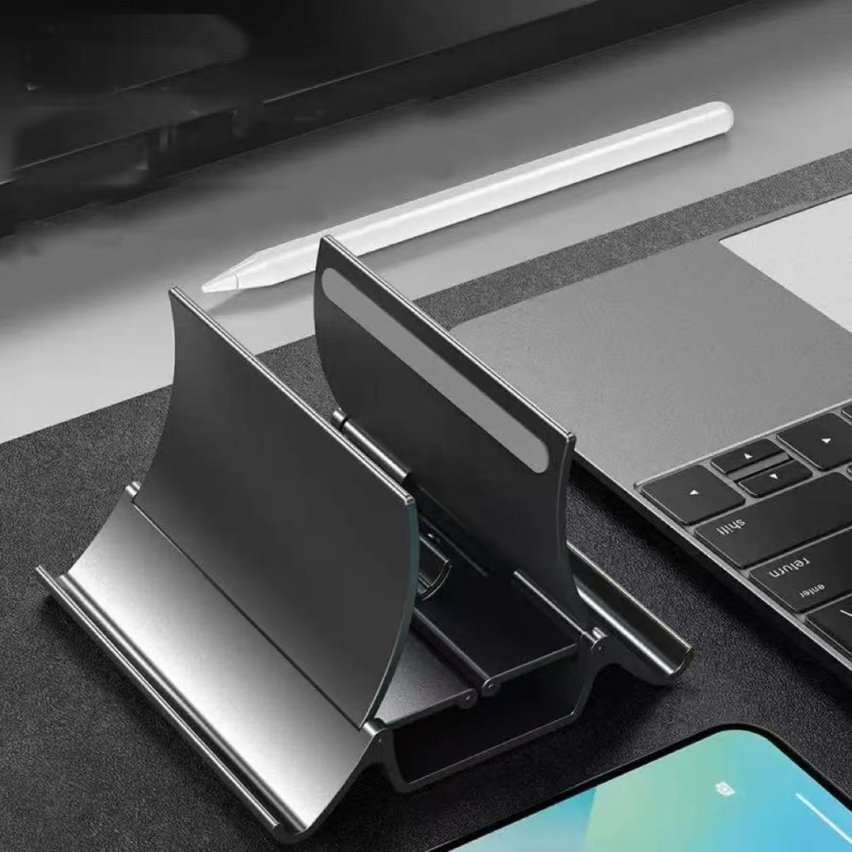 ขาตั้งแล็ปท็อปแนวตั้ง การกระจา - Vertical Laptop Stand บทวิจารณ์และราคา