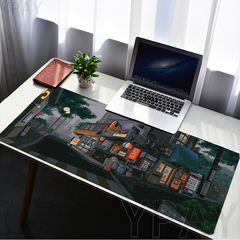 Pixel Mouse Pad Japan Street ข - Zelda Desk Setup บทวิจารณ์และราคา