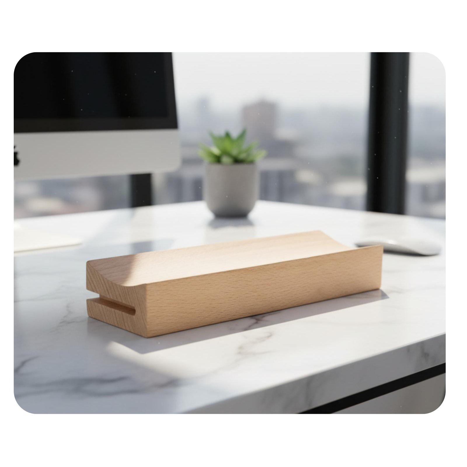 ฐานไม้สำหรับวางปฏิทิน ฐานปฏิทิ - Desk Setup Wood บทวิจารณ์และราคา
